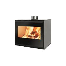 The stove is equipped with a 2.4 cubic foot firebox capable of producing up to 75,000 btus of heat per hour. Wood Burning Fireplace Insert Inwood 70 49 55 Edilkamin Central