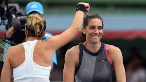 Get the latest player stats on andrea petkovic including her videos, highlights, and more at the official women's tennis association website. Tennis Star Petkovic Drags Official Onto Court For Mid Match Dance Off Video Rt Sport News