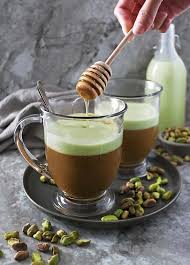 Pistachios have always been a desired delicacy in this region. Easy Pistachio Latte Recipe Homemade Savory Spin