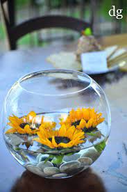 Diy Wedding Centerpieces Ideas On A Budget Centerpiece Pinterest Cake Table Decor Sunflower Wedding Decorations Sunflower Themed Wedding Sunflower Centerpieces