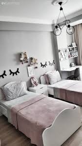 bu ev tadilat ile yenilenirken tum isler ustalara birakilmamis ev gezmesi shared girls bedroom kids bedroom decor kids bedroom designs