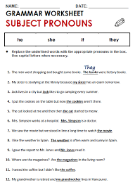Subject And Object Pronouns All Things Grammar Pronoun Worksheets Pronouns Exercises Object Pronouns