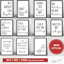 Maybe you would like to learn more about one of these? Buy Kitchen Prints Wall Art Poster Minimalist Quality Home Picture Quotes Print Online In Japan 202751880965