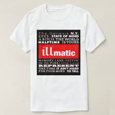 Nas Illmatic Album Tshirt T Shirt Shirt Print Design Shirts
