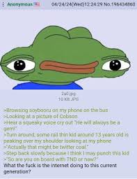 Anon meets a real life soyposter : r4chan