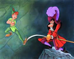 Peter Pan And Captain Hook By Randy Noble The Pixie Dust Daily In 2020 Captain Hook Captain Hook Peter Pan Peter Pan
