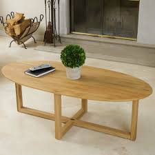 With a bottom shelf, this coffee table has plenty of open storage space. 20 Top Wooden Oval Coffee Tables Home Stratosphere