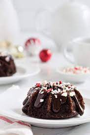 Looking for the best bundt cake recipes? Chocolate Peppermint Mini Bundt Cakes My Baking Addiction