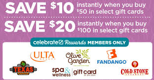 Based in louisville, kentucky, texas roadhouse opened its doors in 1993 and has more than 611 locations in 49 states and 10 countries. Current Grocery Store Gift Card Deals