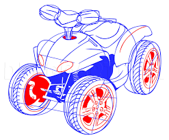 The is the most commonly used word in the english language; How To Draw A Four Wheeler Coloring Page Trace Drawing