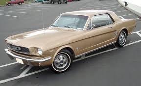 Image result for Anniversary Gold 1966 Mustang