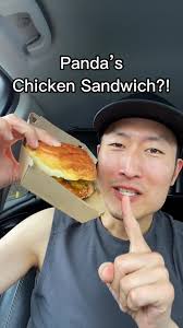 #pandaexpress #orangechicken #chickensandwich