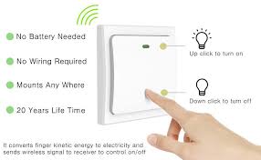 If you connect the two backwards the switch will just turn on in the but if you want for house wiring.better called for electrical technician. Wireless Light Switch Kit No Battery Wiring Waterproof