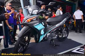Fed by fuel injection, the lagenda details: Grade Aaa Yamaha Lagenda 115z Body Sticker Body Stripe Black Lazada