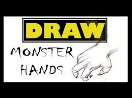 50% off $ 2.50 $ 5.00. 3 Tips To Drawing Hands How To Draw Monster Hands Draw Fantasy Art Youtube