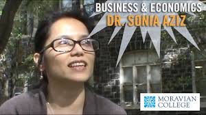 Outside with Economics & Business Faculty & Staff