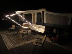 Simple Cheap Awning Mod Popup Camper Travel Trailer Camping Camper Awning Lights