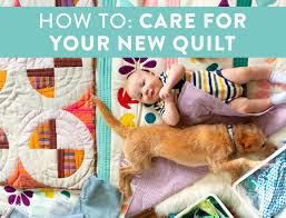 Wash the quilt only in cold water and with neutral ph soap. How To Care For Your New Quilt Suzy Quilts