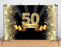 Black And Gold Backdrop For Birthday This Item Is Unavailable Happy 50th Birthday Birthday Backdrop Backdrops For Parties