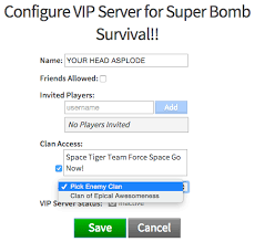 Unlimited health / god mode, unlimited robux and ammo hacks seem impossible unless you use your server (you are the administrator) or write your game modes and want to implement your rule exceptions. Gamers And Developers Get New Vip Server Features Roblox Blog