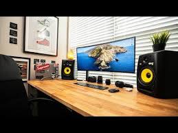 My Minimal Desk Setup Tour Working From Home Youtube In 2020 Desk Setup Minimal Desk Ikea Desk Top