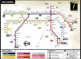 From the initial 41km of bus lanes completed in 2000 to the expansion to 207km in 2015, the transmilenio system has become the largest brt in the world. Mapa General Of Transmilenio Download Scientific Diagram
