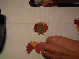 Turkey Punch Art Tutorial Scrapbook Paper Crafts Punch Art Cards Thanksgiving Clip Art