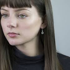 Topaz teardrop hotsell earrings