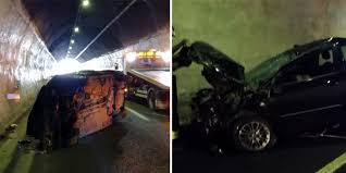L'incidente ha coinvolto due autoarticolati che si sono tamponati. San Benedetto Ancora Un Incidente In A14 Auto Si Rovescia In Galleria La Nuova Riviera
