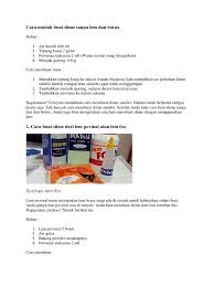 10 cara membuat slime yang mudah dan aman bagi anak. 1