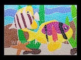 نتيجة بحث الصور عن تصميمات فسيفساء Mosaic Kids Rugs Painting