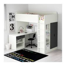 stuva hochbettkomb 1 schubl 2 turen weiss sch hochbettkomb loft schubl2 stuva turen weisssch yatak odasi cati yatak odasi calisma masasi ikea