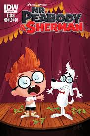 Pin By Jerrod Maruyama On Character Art Mr Peabody Sherman Time Cartoon Variant Covers