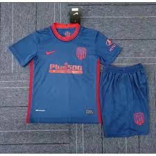 The jersey pays tribute to the determination and spark that drives the team to victory. 2020 21 Atletico Madrid Soccer Jersey Kids Kits Shopee Singapore