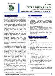 Penanganan produk yang tidak memenuhi kriteria. Top Pdf Pelatihan Sistem Jaminan Halal Strategi 123dok Com