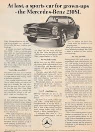1967 Mercedes Benz 23sl Coupe Ad Usa Benz Mercedes Mercedes Benz