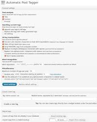 This plugin will schedule 'auto post checks' to publish new posts and/or recycle old posts… super blog me 9.000+ actieve installaties getest met 5.2.12 . How To Automate Post Tagging In Wordpress Wp Solver