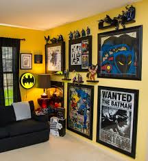 Cool Amazing Kids Bedroom With Batman Decorations Ideas Http Goodsgn Com Design Decorating Amazing Kids Bedroom Wit Marvel Bedroom Movie Room Decor Geek Room