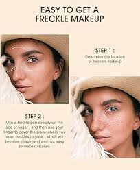 Amazon.com : Freckle Pen 4 Colors Available, Natural Lifelike Freckle  Makeup Pen, Waterproof Long Lasting Quick Dry