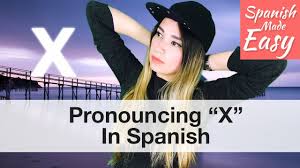 How to say x in spanish. Letter X In Spanish Spanish Lessons Youtube