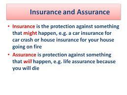 Term varies, but term life insurance is usually more affordable. Questions To Consider What Is The Difference Between Insurance And Assurance Please Use An Example In Your Answer Explain The 5 Principles Of Insurance Ppt Video Online Download