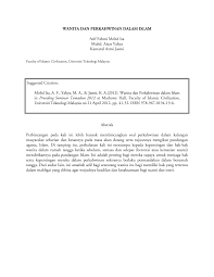 Perkahwinan atau nikah menurut bahasa ialah berkumpul dan bercampur. Pdf Wanita Dan Perkahwinan Dalam Islam