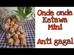 Resep kue jualan pedagang kaki lima onde onde praktis dan simple. Resep Kue Kering Onde Onde Pecah Bisabo Channel