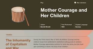 Contains themes or scenes that may not be suitable for very young readers thus. Mother Courage And Her Children Scene 11 Summary Course Hero