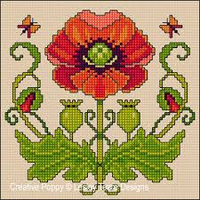 Art deco counted cross stitch patterns. Patterns Designed By Lesley Teare