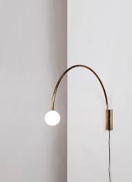 Read More On Aesence Blog Contour Wall Lamp By Allied Maker Minimal Lighting Design Minimal Lighting Interiors Dream Wall Lamp