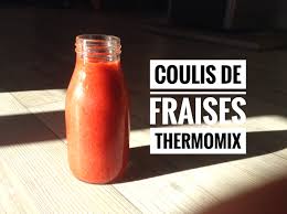 Coulis De Fraises Au Thermomix Recettes De Cuisine Avec Thermomix Ou Pas