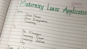 7 how to write business email format? Maternity Leave Letter Writing A Letter For Maternity Leave Youtube