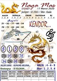 Prediksi Syair Sydney 17 Maret 2020 Togel Sydney Pangkalantoto