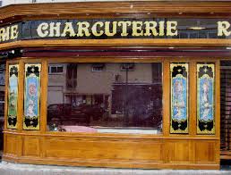 Agencement De Boucherie Au Pan Coupe Facade Enseigne Bandeau Charcuterie